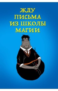 Жду письма из школы магии (блокнот в мягкой обложке линейку)