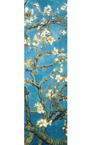 Закладка с резинкой. Ван Гог. Цветущие ветки миндаля (Арте)