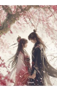 Блокнот-планер недатированный. Любовь под цветущей вишней (А4, 36 л., на скобе)