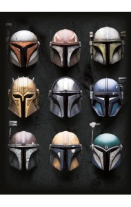 Скетчбук «Звёздные войны. Шлемы мандалорцев» (А6, 32 стр. на скрепке)