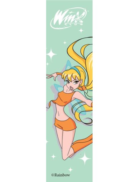 Winx. Закладка с резинкой. Стелла