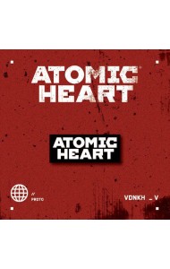 Значок металлический. Atomic Heart