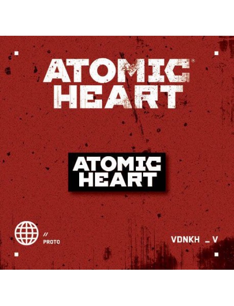 Значок металлический. Atomic Heart