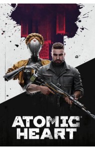Обложка для паспорта. Atomic Heart. Близняшка и майор Нечаев (ПВХ, 185х133 мм)