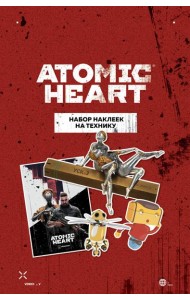 Набор наклеек на технику. Atomic Heart (3 л., 210х148)