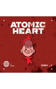 Значок металлический, Atomic Heart. Пионер