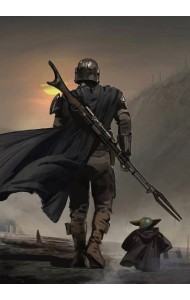 Скетчбук «Звёздные войны. Мандалорец и Грогу» (А5, твердая обложка, 96 стр.)