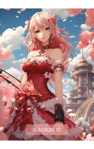 Блокнот в клетку. Аниме (А4, 48 л., на пружине)