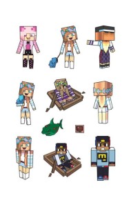 Самые популярные герои Евгена Бро. Набор наклеек