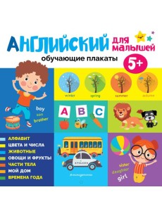 Английский для малышей. Обучающие плакаты