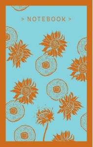 Блокнот. Магистраль. Подсолнухи. Ван Гог