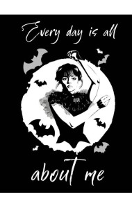 Уэнсдей:Every day is all about me. Уэнсдей. Блокнот в точку