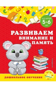 Развиваем внимание и память: для детей 5-6 лет