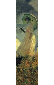 Закладка с резинкой. Клод Моне. Женщина с зонтиком (Арте)