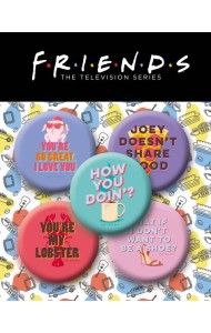Набор значков. Friends (5 шт.)
