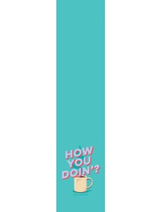 Закладка с резинкой. Friends. How you doing?