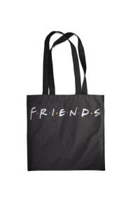 Сумка. Friends (черная, 38х43 см, длина ручек 58 см)