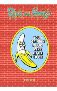Рик и Морти. Блокнот. Банан Рик (А5, 72 л., контентный блок, со стикерами)