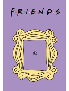 Обложка для паспорта. Friends