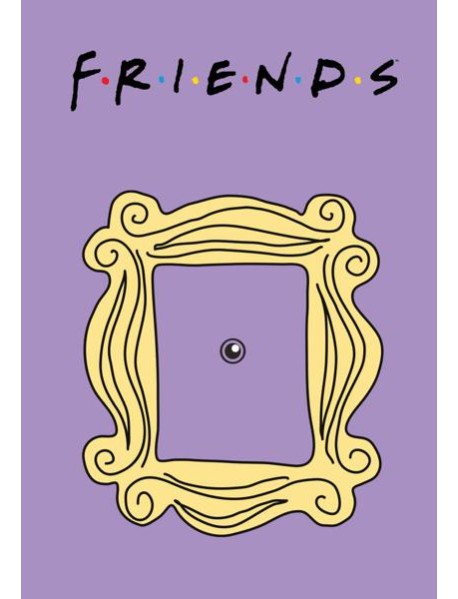 Обложка для паспорта. Friends