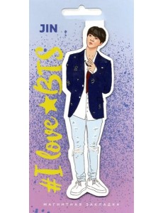 Фигурная магнитная закладка. BTS. Джин Фигурная магнитная закладка. BTS. Джин