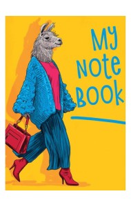 КанцПроф-П MyArt. Блокнот в клетку My notebook. Лама