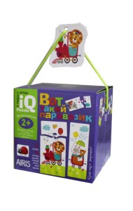 Для самых маленьких. 2+ Вот такой паровозик. Пазлы.