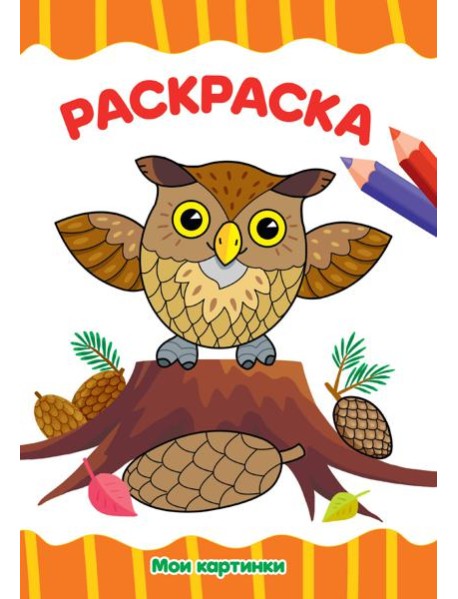 РАСКРАСКА А4 эконом. МОИ КАРТИНКИ