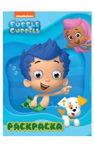 РАСКРАСКА А4 с глазками 22мм. BUBBLE GUPPIES (Гуппи и Пузырики)