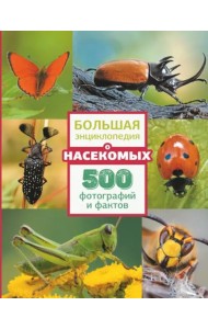 Большая энциклопедия о насекомых. 500 фотографий и фактов