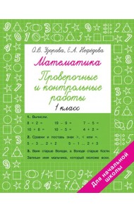 Математика. 1 класс. Проверочные и контрольные работы