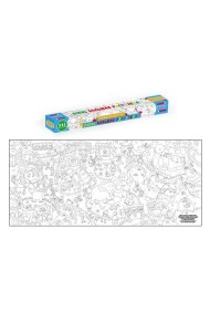 ОЧЕНЬ БОЛЬШАЯ РАСКРАСКА. ЛЮБИМЫЙ ЗООПАРК