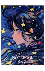 Gatto Rosso. Блокнот в линию Звёздный Notebook. МЕЧТЫ
