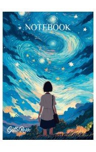 КанцПроф-П Gatto Rosso. Блокнот в линию Звёздный Notebook. Загадай желание