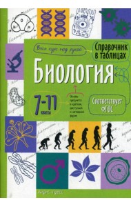 Справочник в таблицах. Биология. 7-11 кл