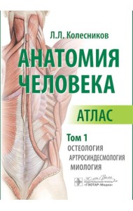Анатомия человека. Атлас. В 3 т. Т. 1. Остеология, артросиндесмология, миология