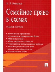 Семейное право в схемах: Учебное пособие Семейное право в схемах: Учебное пособие