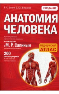 Анатомия человека. Медицинский атлас. 2-е изд