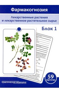 Фармакогнозия. Блок 1 (59 карточек). Лекарственные растения и лекарственное растительное сырье. Учебное пособие