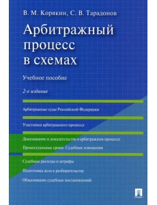 Арбитражный процесс в схемах: Учебное пособие. 2-е изд., перераб. и доп Арбитражный процесс в схемах: Учебное пособие. 2-е изд., перераб. и доп