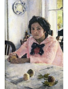 Блокнот. Серов. Девочка с персиками Блокнот. Серов. Девочка с персиками
