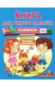 Книга для умного малыша. Развиваем мышление, внимание, мелкую моторику