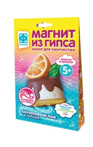 Магнит из гипса 