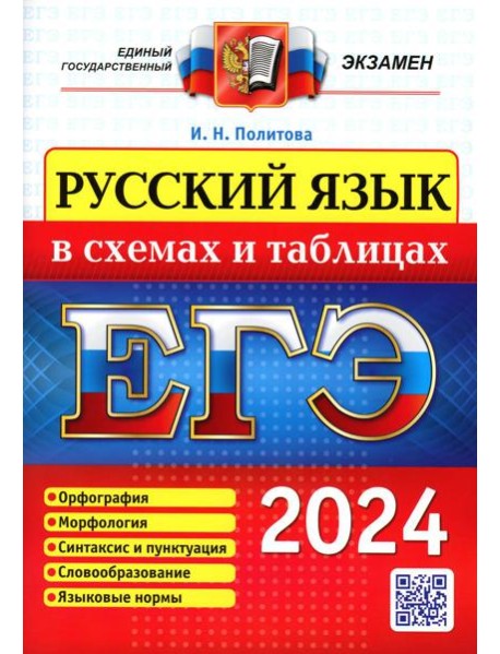 ЕГЭ 2024. Русский язык в схемах и таблицах