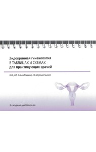 Эндокринная гинекология в таблицах и схемах для практикующих врачей. 3-е изд., доп. (на спирали)