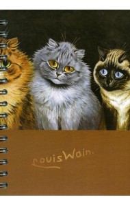 Скетчбук Уэйн. Пять кошек. Рыжий во главе