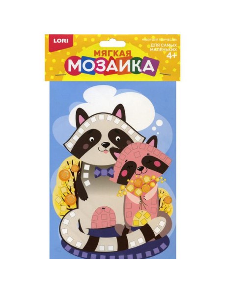 Мягкая мозаика. Малый набор "Енотики"