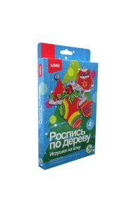 Роспись по дереву. Игрушки на елку 