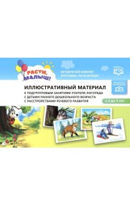 Иллюстративный материал к подгрупповым занятиям учителя-логопеда с детьми раннего дошкольного возраста с расстройствами речевого развития