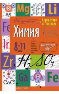 Химия. 8-11 кл. Справочник в таблицах